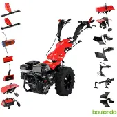 YATO Einachsschlepper, Einachstraktor mit LONCIN-Motor und 9kW/12,24PS