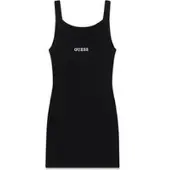 GUESS Sommerkleid J6GK28 K8RT2 Schwarz Slim Fit