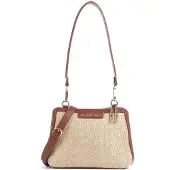 Valentino Braune Designer-Tasche mit abnehmbaren Trägern & Reißverschluss