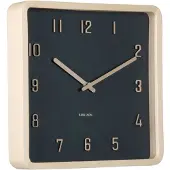Karlsson - Wanduhr Nervadura - Hellbraun - 5.3x26x26cm