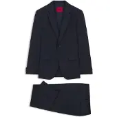 HUGO Zweiteiliger Slim-Fit Anzug aus Woll-Mix Grösse 90