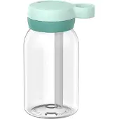 Mepal Campus Trinkflasche mit Trinkhalm 450 ml - Cool mint