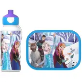 Mepal Brotdose + Wasserflasche Kinder Pausenset - Frozen Friends - Anna und Elsa