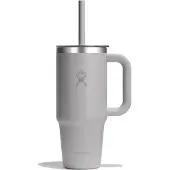 Hydroflask - Travel Tumbler Clear Lid - Isolierbecher Gr 710 ml grau