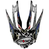 Suomy Alpha Skull Red Visier