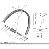 Shimano 300 Mm Wh-m9200-tl-f15-b-29 Ewhspokey0009 Speichen Und Nippel Kit 24 Einheiten