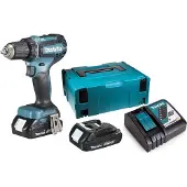 Makita wkrętarka udarowa 18v dhp485raj 50/27nm 2x2,0ah bl