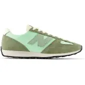 New Balance Unisex. U471V1 Leder-Sneaker 471, grün (41.5), Wohnung, Wildleder, Schnürsenkel, Lässig