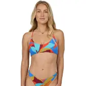Salty Crew Palm Burst REV Bralette bold blue (BLDB) L