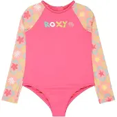Roxy Check Tw Junior-langarm-shorty Mit Rückenreißverschluss