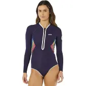 Rip Curl G-bomb 1.5 Mm Full Spring Langarm-shorty Für Damen Mit Frontreißverschluss
