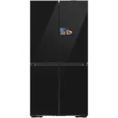 Samsung Series 9 RM94F French Door mit autom. Lebensmittelerkennung und AI Home, , Freistehend, French door, Schwarz, 4 Tür(en), 61/39, LCD