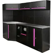 JBM Serie589p Modulares Möbelset 22 Stücke