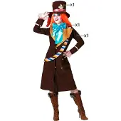Atosa Mad Hatter Damenkostüm