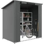 Outsunny Zeltgarage 1,9x1,2 m Wasserdicht Garagenzelt mit Reißverschlusstür