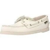Sebago Docksides, Full-Grain Leather, white, Men 7000H00-911 46