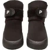 PAIKKA Hundeschuhe "Dog Shoes" schwarz - 2er Pack, Größe: 4