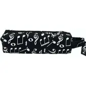 Agifty Stiftmäppchen Noten schwarz-weiß Musiker Geschenk Federmäppchen