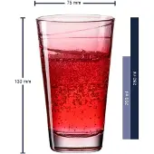 Leonardo LD Becher 280ml rot Vario