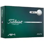 Titleist Golfbälle AVX AIM 2026 - 12er Pack, weiss