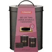 Typhoon Otto Vorratsbehälter 2er Set, 3,5L + 2,4L, Personalisierbar