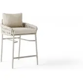 Suns 2er Set Fiavé Barhocker Aluminium/Rope