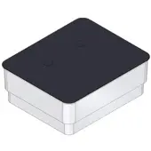 Giese WC-Uno Feuchtpapierbehälter 31773-14 Standmodell, schwarz matt