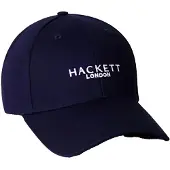 Hackett London für Herren. HM0400074 Contrast Brand navy Mütze (OSFA), Lässig, Baumwolle, Marine
