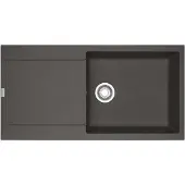 Franke Maris MRG 611-97 XL Einbauspüle Schiefergrau Fragranit Unterschrank ab 60 cm Druckknopf - inkl.