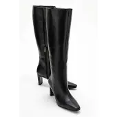 Forever & Always Velencia Leder Kniehoch Stiefel