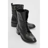 Forever & Always Lana Leder Blockabsatz Stiefel