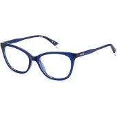Polaroid PLD D587 54/17/145 Blaue Polyamidrahmen Damen PLD D587