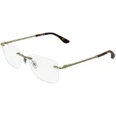 Lacoste L2324 54/20/145 Matte Gold Metall Brille für Herren L2324