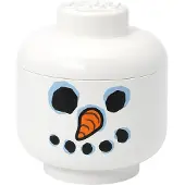 LEGO Schneemannkopf - Kleine Aufbewahrungsbox