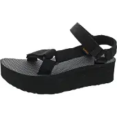 Teva W Flatform Universal Sandals 1008844-BLK, Sandalen, Damen, Schwarz, Größe: 41