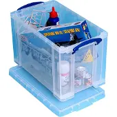 Really Useful Box Box Aufbewahrungsbox 24 Liter transparent
