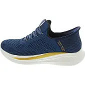 SKECHERS Slade Quinto Blue Knit Größe EU 44