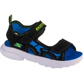 SKECHERS Razor-Splash - Aqua Buddies 406513L-BBLM, Sandalen, für Jungen, Schwarz, Größe: 34