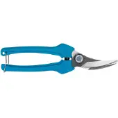 Bahco Gartenschere 10 mm Schneidkapazität lange Bypass Klingen Farbe blau