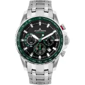 Jacques Lemans Chronographen Liverpool Sport Silver Black Dial 42mm III