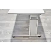Hjh OFFICE PRO ZENO ZSSB S | Seitenblende einliegend - Silber