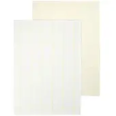 Blomus Geschirrtuch Taulo Karo White / Transparent Yellow 50 x 70 cm (2er Set)