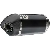 Leovince Lv-14 Black Edition Aprilia Tuareg 660 Abs 22-26 Homologierter Schalldämpfer