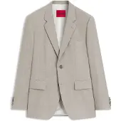 HUGO Modern-Fit Sakko aus Stretch-Twill Grösse 48