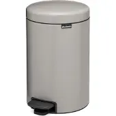 Brabantia Mülleimer NewIcon - 12 Liter - Soft Grey