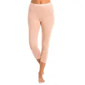 Q-En Damen 3/4 Hochrisikobambus-Leggings Q804