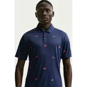 Nike Golf Polo Par Dri-FIT Golf, navy/pink