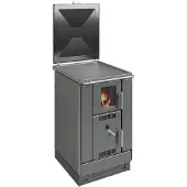 Wamsler wasserführender Küchenofen | K 158 F | 22 kW | Anthrazit