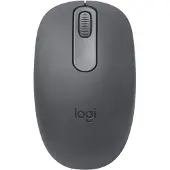 Logitech M196, Beidhändig, IR LED, Bluetooth, 1000 DPI, Graphit