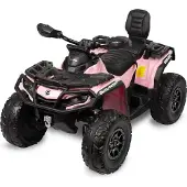 Toyz , Elektroauto Kinder, Fahrzeug Kinder Outlander, Rutscherfahrzeug, Hellrosa